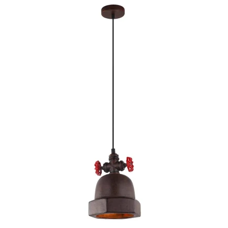 Lampa loft wisząca CAPPO  MDM-2836/1 RUST  - Italux